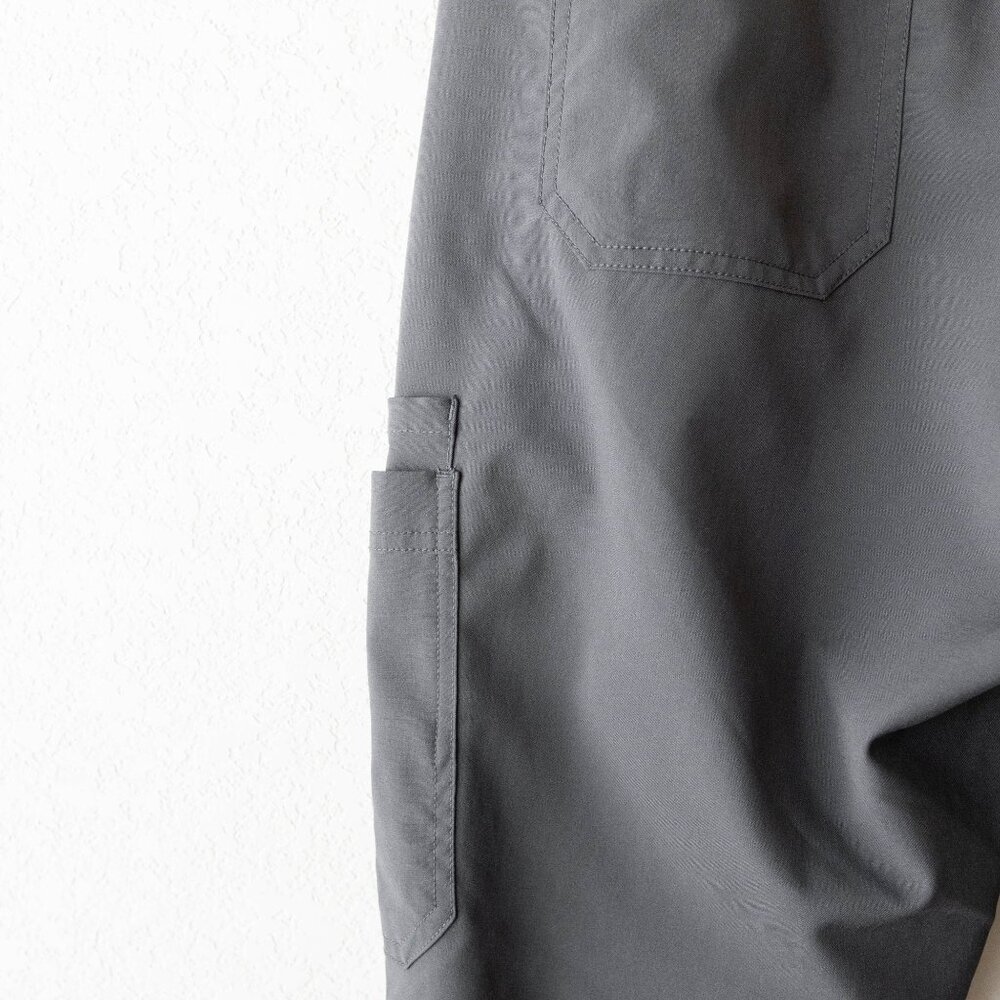Maevn Men’s Pewter Gray Cargo Scrub Pants | Size L | Style 5891 - Picture 12 of 13